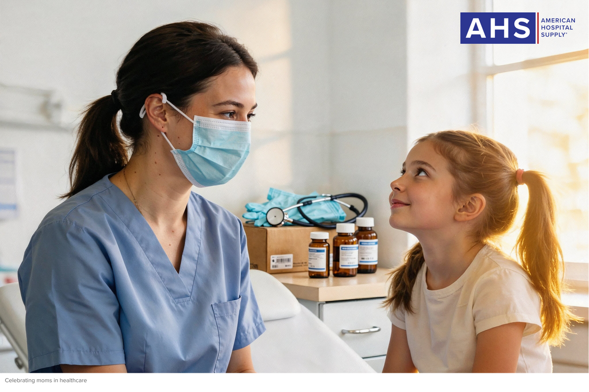 Moms Set the Standard for Care. American Hospital Supply is Here to Support It