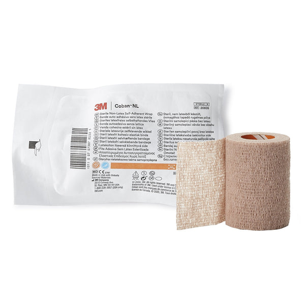 3M™ Coban™ LF Sterile Self-Adherent Closure Cohesive Bandage - American Hospital Supply
