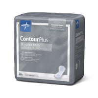 Load image into Gallery viewer, Medline ContourPlus Bladder Control Pad for Incontinence, Maximum, 6.5" x 13.5"

