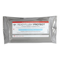 Load image into Gallery viewer, Medline ReadyFlush Protect Flushable Personal Cleansing Wipes with Dimethicone
