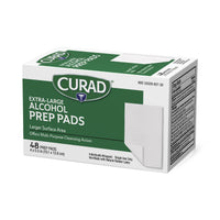 Load image into Gallery viewer, Medline CURAD Medium 2-Ply Sterile Alcohol Prep Pad, XL Size, 4" x 5.5", 48/Box
