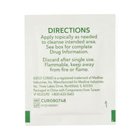 Load image into Gallery viewer, Medline CURAD Medium 2-Ply Sterile Alcohol Prep Pad, XL Size, 4" x 5.5", 48/Box
