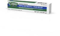 Load image into Gallery viewer, Medline CURAD Triple Antibiotic Plus Pain Relief Ointment, 1 oz. Tube
