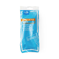 Load image into Gallery viewer, Medline Disposable Facial Razors with Single Blade, Blue
