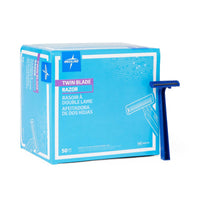 Load image into Gallery viewer, Medline Disposable Facial Razor with Twin Blades
