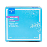 Load image into Gallery viewer, Medline Disposable Facial Razor with Twin Blades
