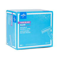 Load image into Gallery viewer, Medline Disposable Facial Razor with Twin Blades
