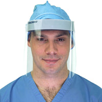 Load image into Gallery viewer, O&amp;M Halyard Inc Face Shield Halyard One Size Fits Most 3/4 Length
