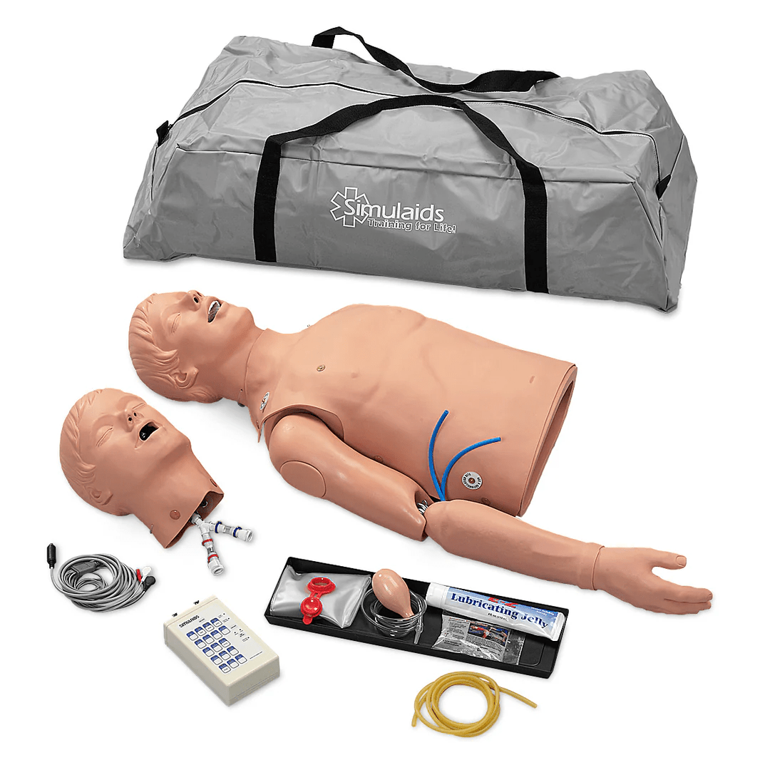 Adult Full Body ALS Training Manikin Carry Bag Included - American Hospital Supply