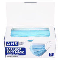 Load image into Gallery viewer, AHS Disposable Mask Medical Earloop ASTM Level 2 Facemask - American Hospital Supply
