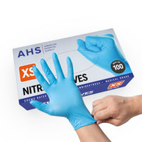 Load image into Gallery viewer, AHS Disposable Nitrile Exam Gloves, 3.5 MM, Chemo - Rated - American Hospital Supply

