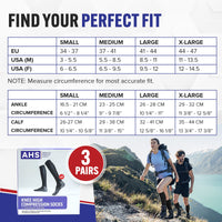 Load image into Gallery viewer, AHS Knee High Compression Socks - American Hospital Supply
