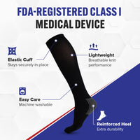 Load image into Gallery viewer, AHS Knee High Compression Socks - American Hospital Supply

