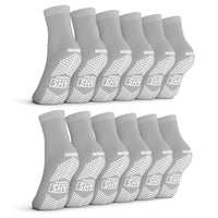 Load image into Gallery viewer, AHS Premium Hospital Socks with Dual Sided Grippy Anti - Slip Tread - American Hospital Supply
