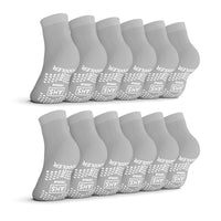 Load image into Gallery viewer, AHS Premium Hospital Socks with Dual Sided Grippy Anti - Slip Tread - American Hospital Supply
