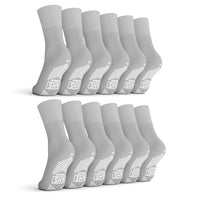 Load image into Gallery viewer, AHS Premium Hospital Socks with Dual Sided Grippy Anti - Slip Tread - American Hospital Supply
