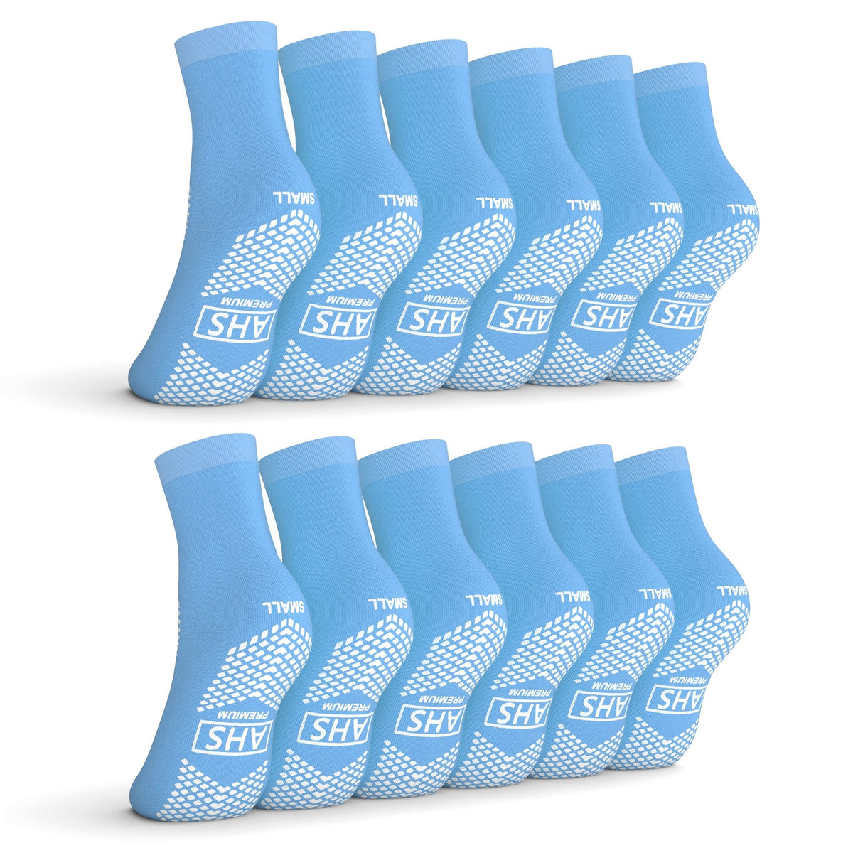 AHS Premium Hospital Socks with Grippy Anti - Slip Tread - American Hospital Supply