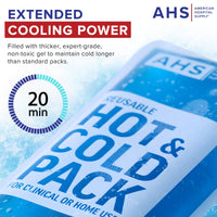 Load image into Gallery viewer, AHS Reusable Hot and Cold Pack – Flexible Gel Compress for Pain Relief &amp; Injury Recovery - American Hospital Supply
