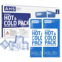 Load image into Gallery viewer, AHS Reusable Hot and Cold Pack – Flexible Gel Compress for Pain Relief &amp; Injury Recovery - American Hospital Supply

