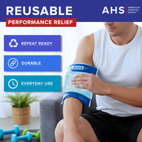 Load image into Gallery viewer, AHS Reusable Hot and Cold Pack – Flexible Gel Compress for Pain Relief &amp; Injury Recovery - American Hospital Supply
