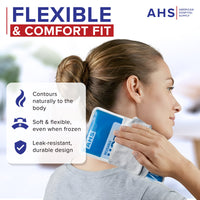 Load image into Gallery viewer, AHS Reusable Hot and Cold Pack – Flexible Gel Compress for Pain Relief &amp; Injury Recovery - American Hospital Supply
