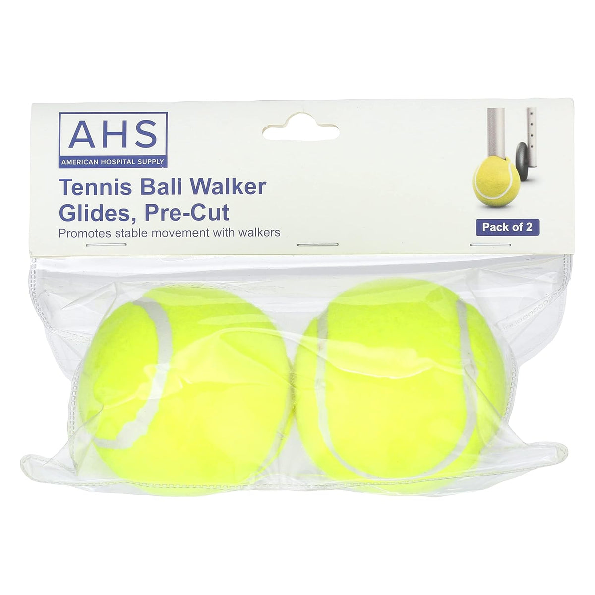 AHS Walker Tennis Ball Gliders - American Hospital Supply