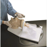 Load image into Gallery viewer, Airway Larry Adult Airway Management Trainer with Stand - American Hospital Supply
