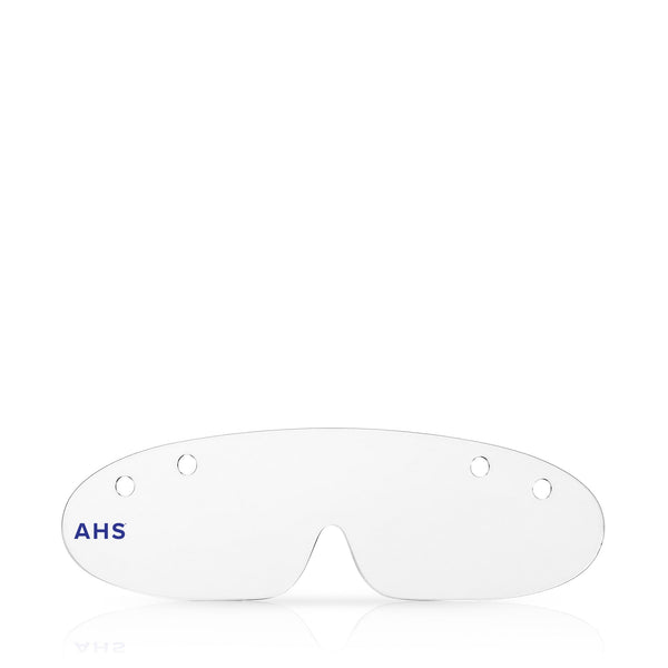 American Hospital Supply Clear Eye Shield Replacement Lens, Disposable Protective Eyewear Lens Only - American Hospital Supply