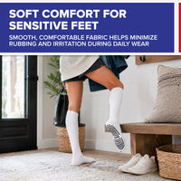 Load image into Gallery viewer, American Hospital Supply Diabetic Knee-High Socks with Non-Slip Grips, Soft Non-Binding Comfort Fit - American Hospital Supply
