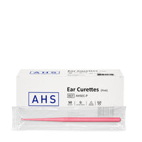 Load image into Gallery viewer, American Hospital Supply Disposable Ear Curette, Children's Pink 3 mm Round Tip, 50 ea/bx - American Hospital Supply
