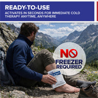 Load image into Gallery viewer, American Hospital Supply Disposable Instant Cold Pack, No Freezer Needed, Activates in Seconds, 6x9in - American Hospital Supply
