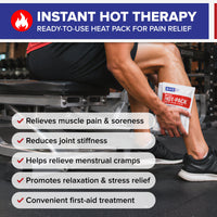 Load image into Gallery viewer, American Hospital Supply Disposable Instant Hot Pack, Flexible Heat Therapy for Pain Relief, 6x9in - American Hospital Supply

