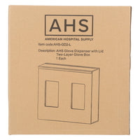 Load image into Gallery viewer, American Hospital Supply Double Glove Dispenser with Lid - American Hospital Supply
