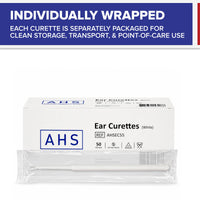 Load image into Gallery viewer, American Hospital Supply Ear Curette, White, 4 mm Oval Tip, 50 ea/box - American Hospital Supply
