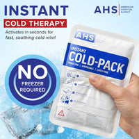 Load image into Gallery viewer, American Hospital Supply Instant Cold Pack, 6” x 9”, 1 Each – Disposable Ice Pack for First Aid &amp; Injury Relief - American Hospital Supply
