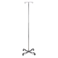 Load image into Gallery viewer, American Hospital Supply | Portable IV Pole - 1 with 2 Hooks - American Hospital Supply
