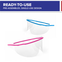 Load image into Gallery viewer, American Hospital Supply Pre-Assembled Eye Shields, Clear Disposable Eyewear Protection - American Hospital Supply

