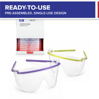 Load image into Gallery viewer, American Hospital Supply Pre - Assembled Eye Shields or Protective Eye Glasses - American Hospital Supply
