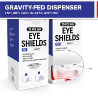 Load image into Gallery viewer, American Hospital Supply Pre - Assembled Eye Shields or Protective Eye Glasses - American Hospital Supply
