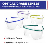 Load image into Gallery viewer, American Hospital Supply Pre - Assembled Eye Shields or Protective Eye Glasses - American Hospital Supply
