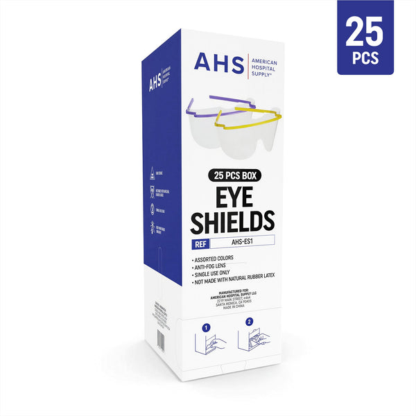 American Hospital Supply Pre - Assembled Eye Shields or Protective Eye Glasses - American Hospital Supply