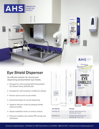 Load image into Gallery viewer, American Hospital Supply Preassembled Protective Eye Shields Tower - American Hospital Supply
