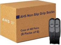 Load image into Gallery viewer, American Hospital Supply Premium Anti - Slip Socks | Black Grip Socks - American Hospital Supply

