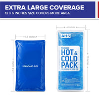 Load image into Gallery viewer, American Hospital Supply Reusable Hot &amp; Cold Pack, Flexible Gel Compress for Pain Relief &amp; Injury Recovery - American Hospital Supply
