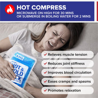Load image into Gallery viewer, American Hospital Supply Reusable Hot &amp; Cold Pack, Flexible Gel Compress for Pain Relief &amp; Injury Recovery - American Hospital Supply
