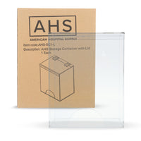 Load image into Gallery viewer, American Hospital Supply Storage Container with Lid - American Hospital Supply
