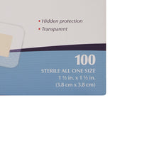 Load image into Gallery viewer, American® White Cross Sheer Adhesive Spot Bandage, 1½ x 1½ Inch - American Hospital Supply
