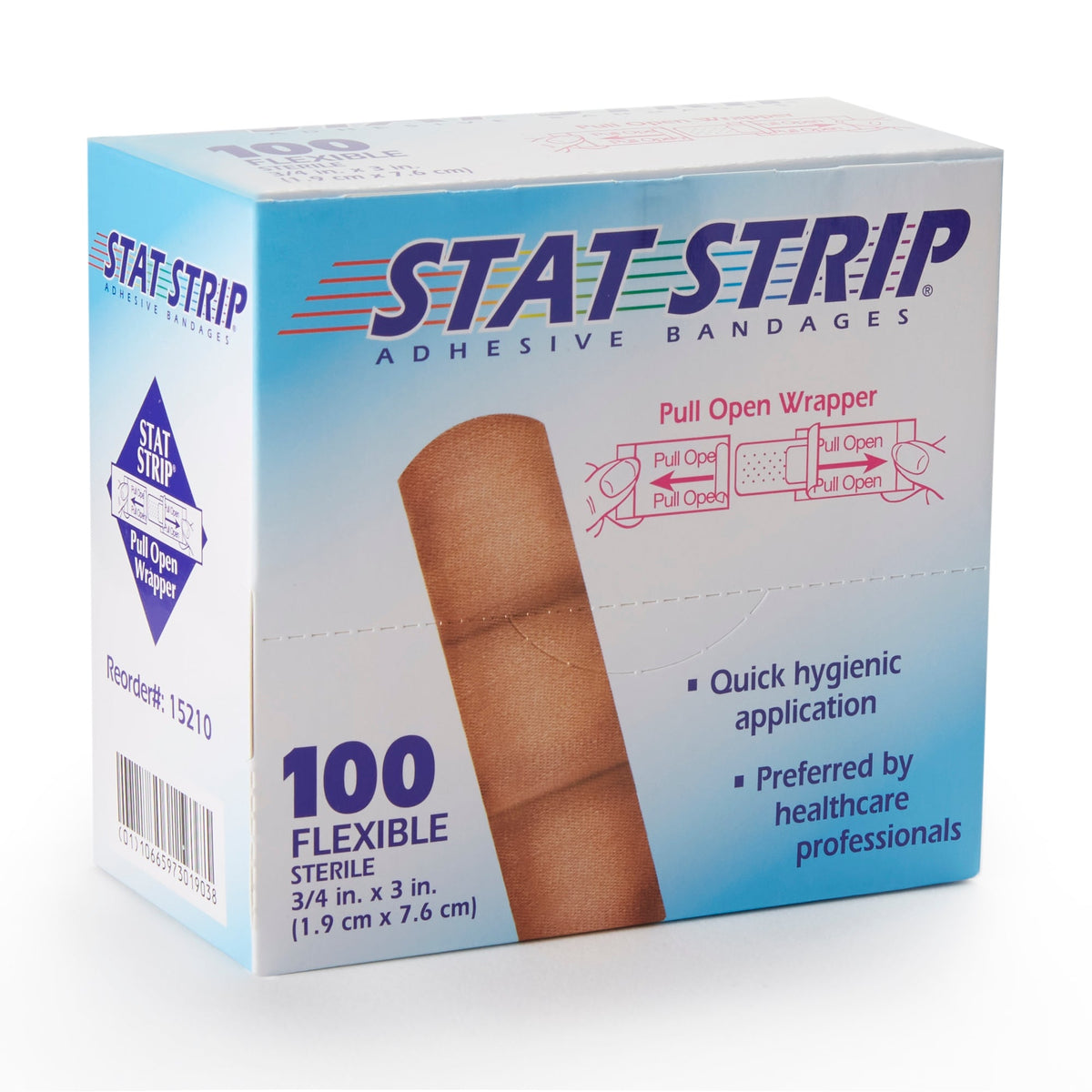 American® White Cross Stat Strip® Adhesive Strip - American Hospital Supply