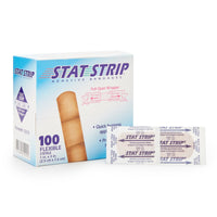Load image into Gallery viewer, American® White Cross Stat Strip® Adhesive Strip - American Hospital Supply
