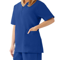 Load image into Gallery viewer, AngelStat Women's 2 - Pocket Scrub Tops (Style 893) - American Hospital Supply
